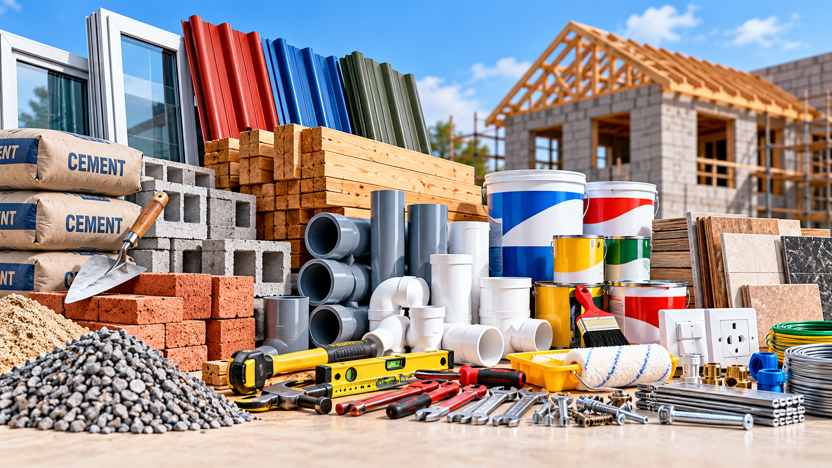 Hardware and building materials