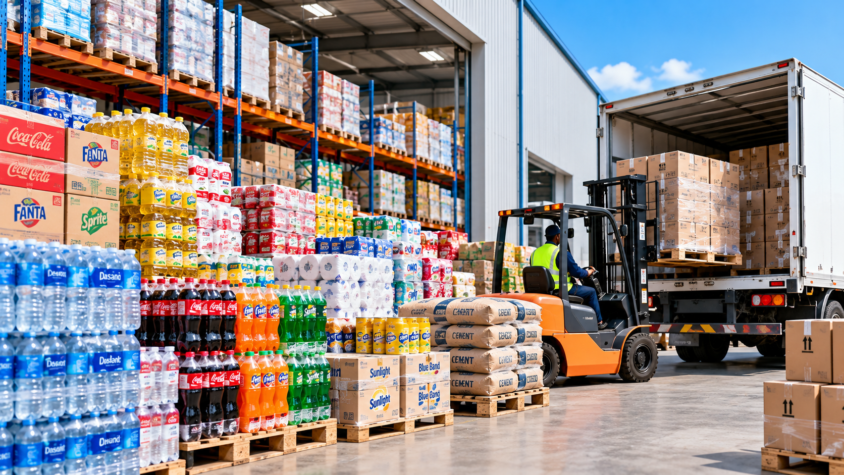 Wholesale distribution warehouse